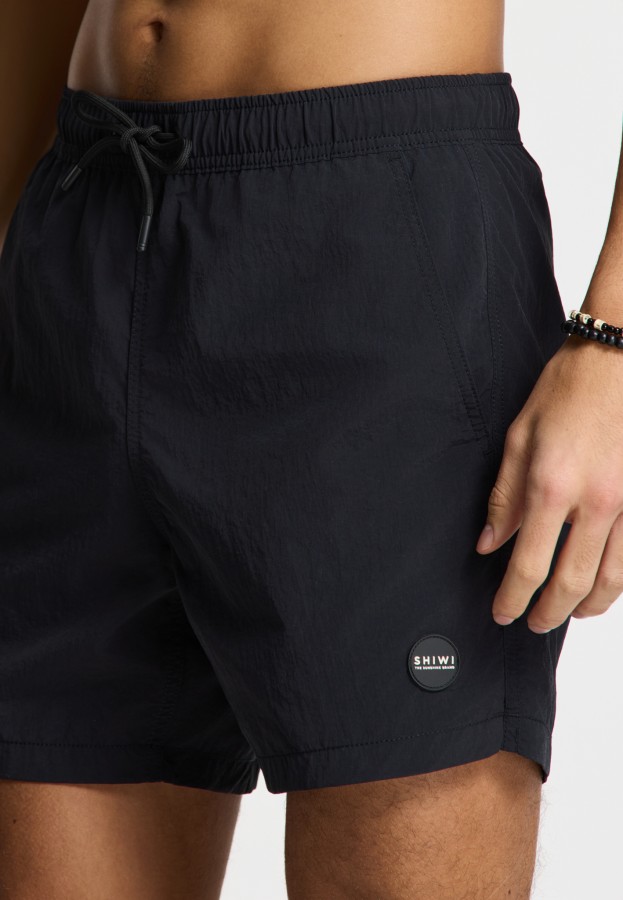 Afbeelding van 1525305100 - NATE QUICK DRY - 9000 Black - Swim Short - Shiwi